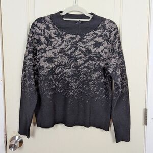 Athleta | Women's Textured Jacquard Crew Pullover Sweater Size XS